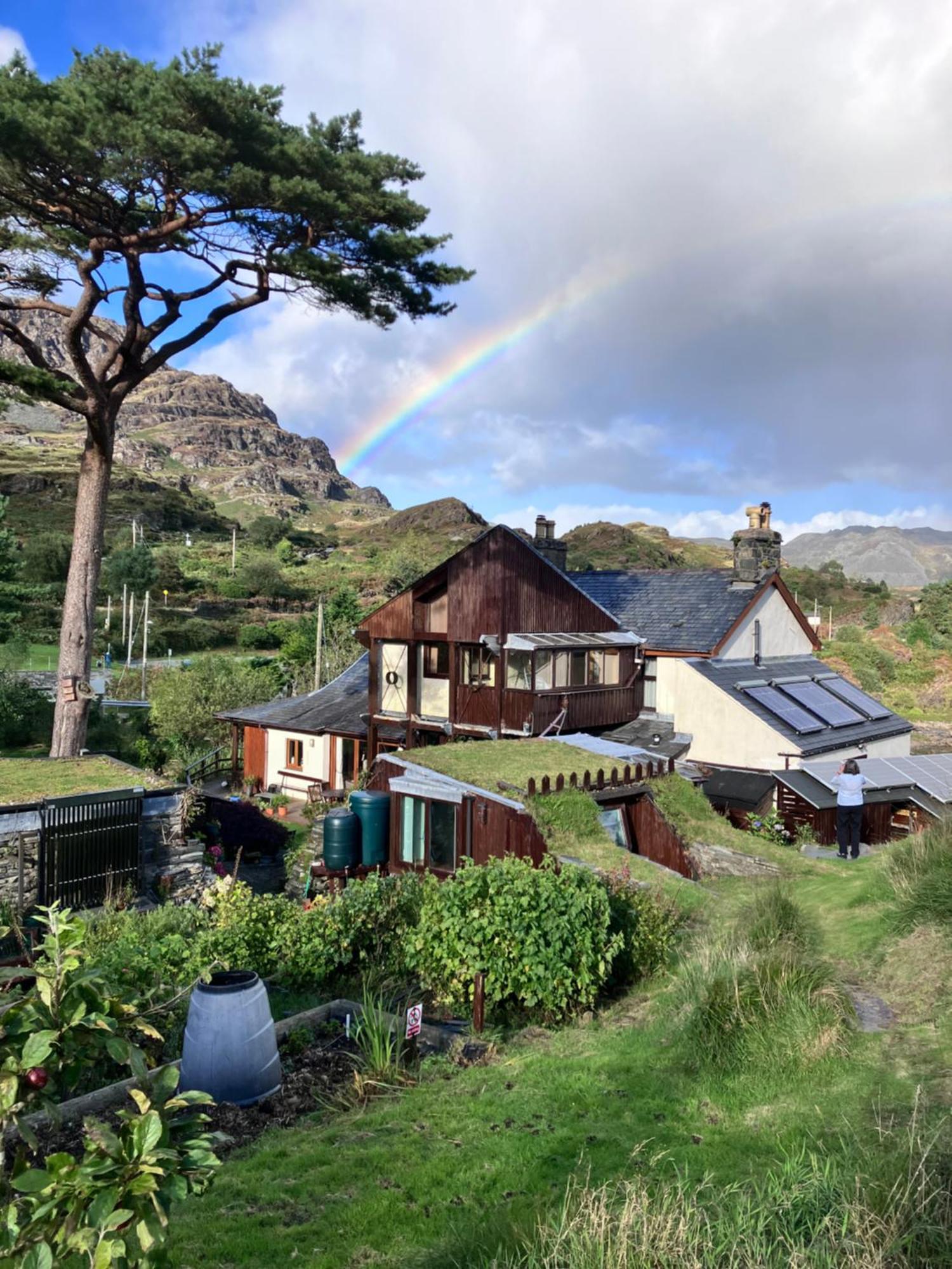 Bryn Elltyd Eco House Konuk evi Blaenau Ffestiniog Dış mekan fotoğraf